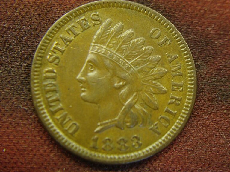 1883 Indian Head Cent with nice detail