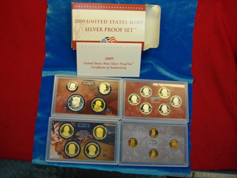 2009 U.S. 18-piece Silver Proof Set in original box