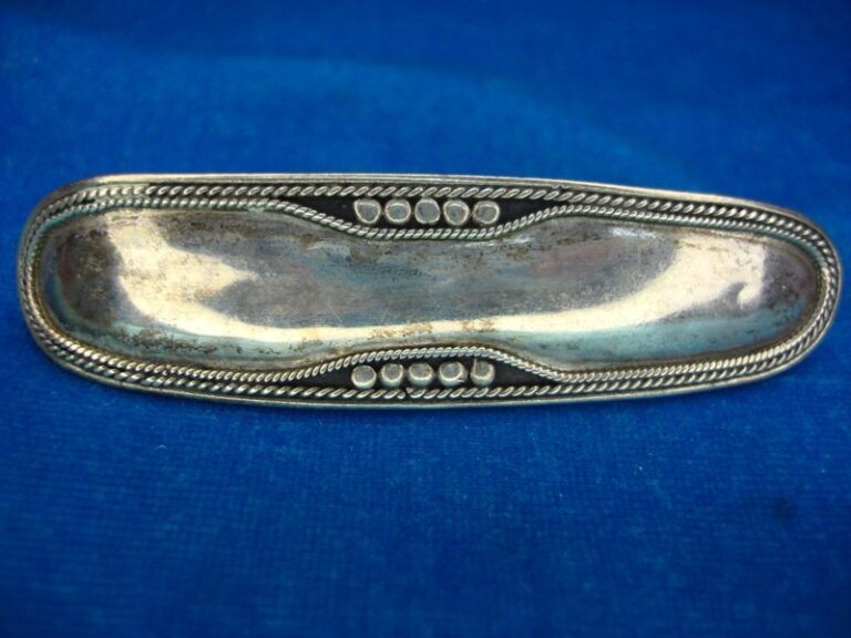 Vintage Sterling Silver Hair Beret