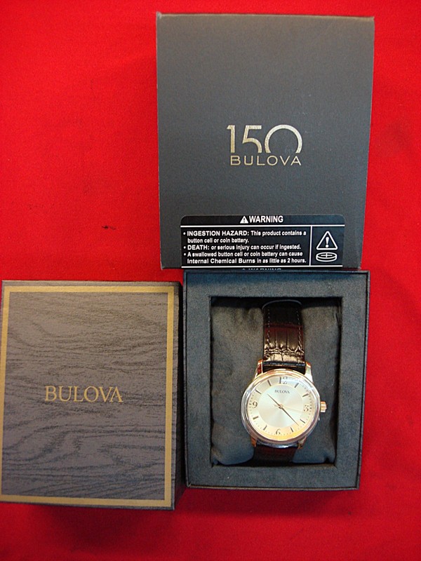 Bulova Mod 97A70 150th Anniversary Watch