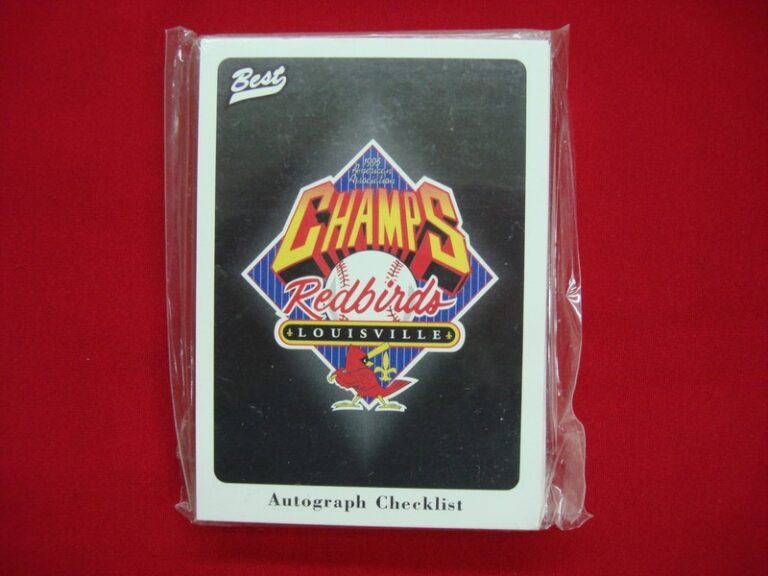 1996 Louisville Redbirds Best MiLB Team Set featuring Dimitri Young
