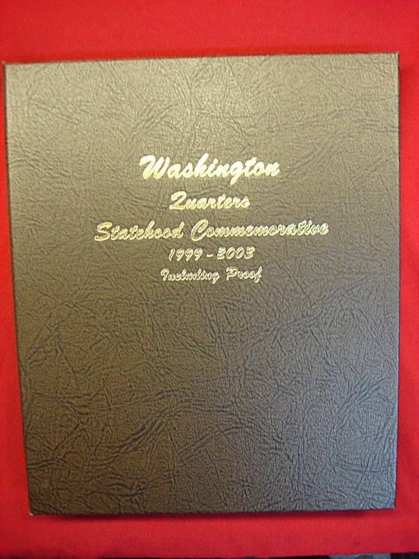 Dansco #8143 Washington Quarters Statehood Album (1999-2003)