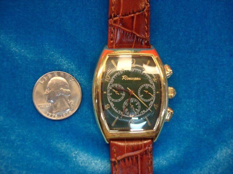 Rousseau Automatic Wristwatch with Visible Movement