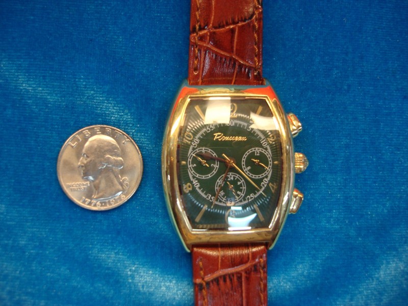 Rousseau Automatic Wristwatch with Visible Movement