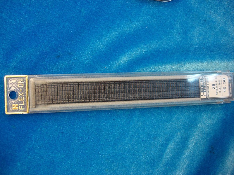 Vintage Kreisler Flex-On Matte Black Stainless Steel Watch Band - NOS