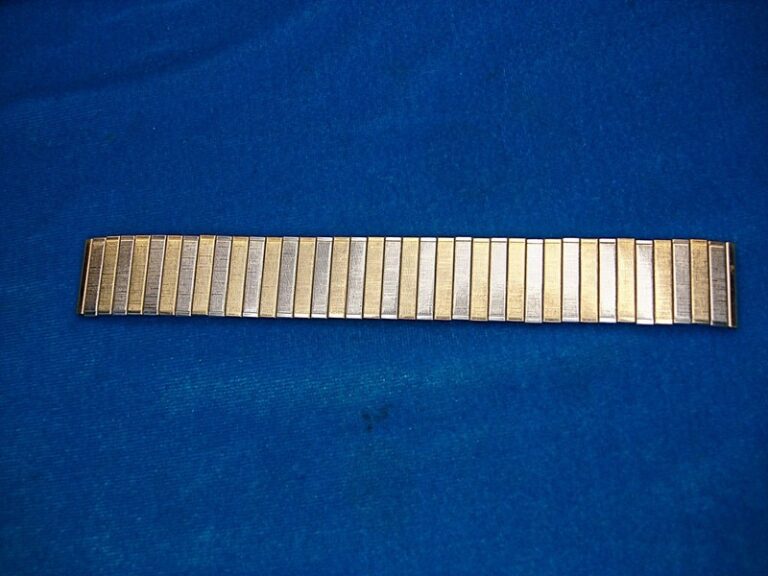 Speidel 2-Tone Brushed Stretch Watch Band for Men