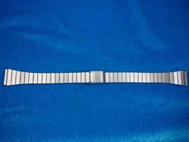 Vintage stainless steel ladies watch band, new old stock