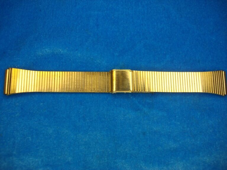 Vintage Gold Tone Wristwatch Band - NOS