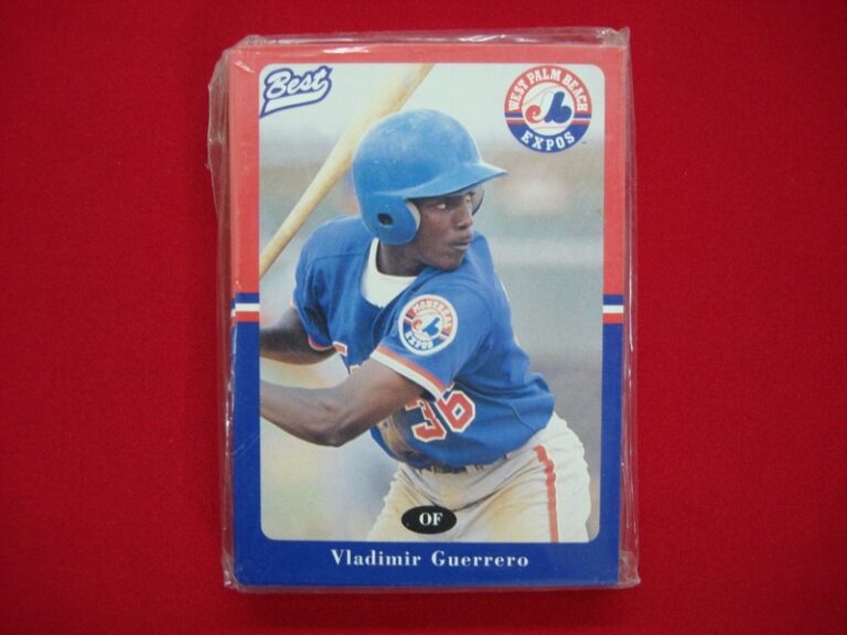 1996 West Palm Beach Expos Best MiLB Team Set with Vladimir Guerrero cards