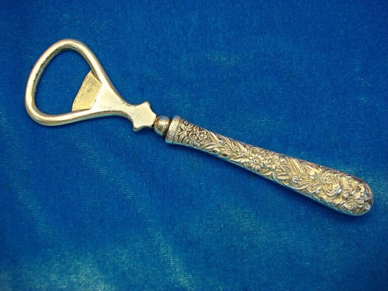 Vintage S. Kirk & Son Sterling Silver Repose Pattern Bottle Opener Handle