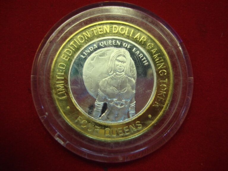 Limited Edition Four Queens Casino Token featuring Linda Queen of Earth