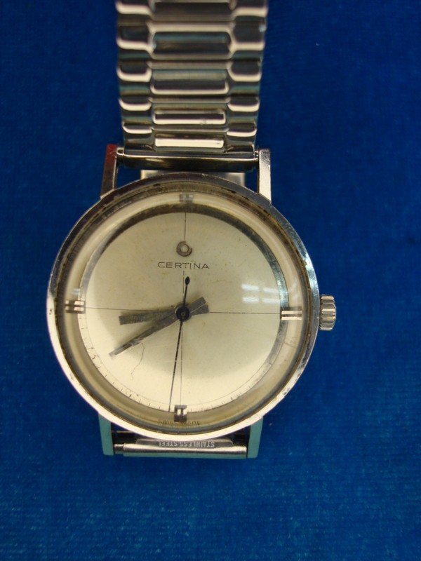 Vintage Certina Manual Wristwatch (1950s-60s) - Stainless Steel