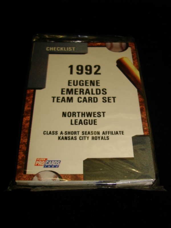 Factory sealed 1992 Eugene Emeralds ProCards baseball collectible team set