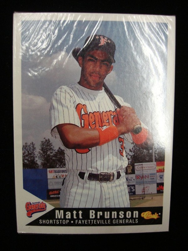 1994 Fayetteville Generals Baseball Card Set