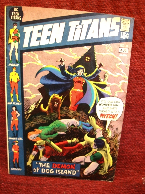 Teen Titans #34 comic book from July/August 1971