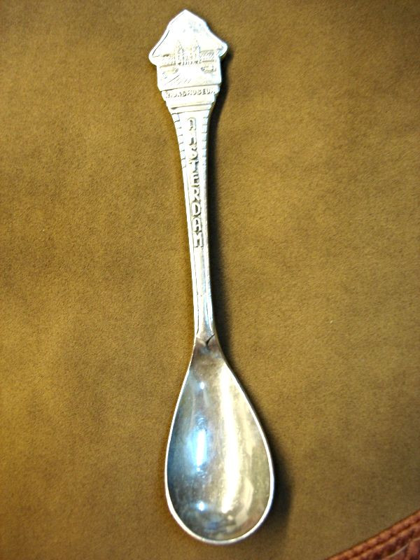 Silverplated Rijksmuseum souvenir spoon