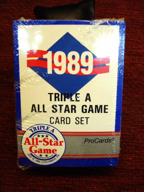 1989 ProCards Triple A All-Star Game card set featuring Todd Zeile, factory sealed