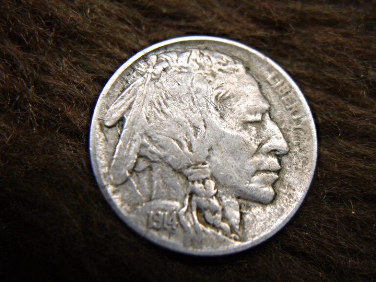 1914 Buffalo Nickel in excellent condition