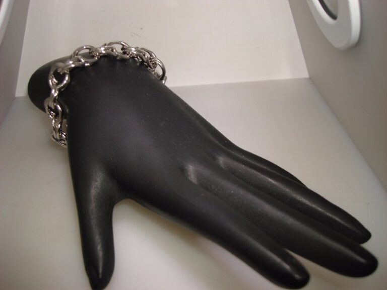 SJG Sterling Silver Monster Charm Bracelet