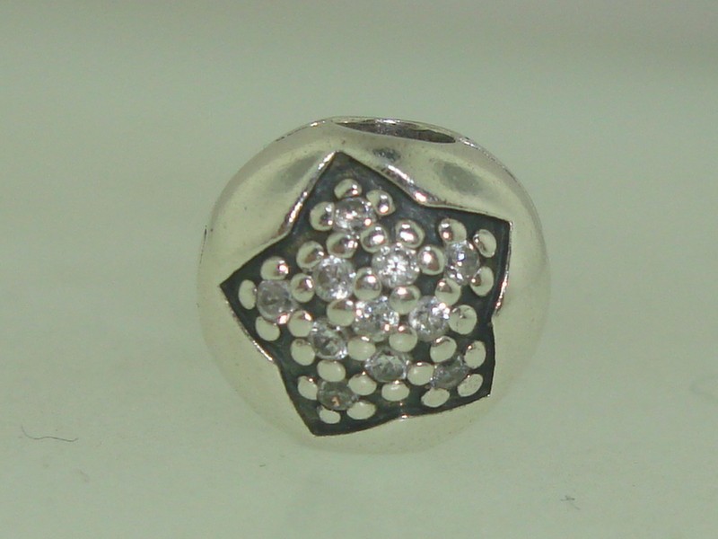 Pandora Sterling Silver Pave Star Charm