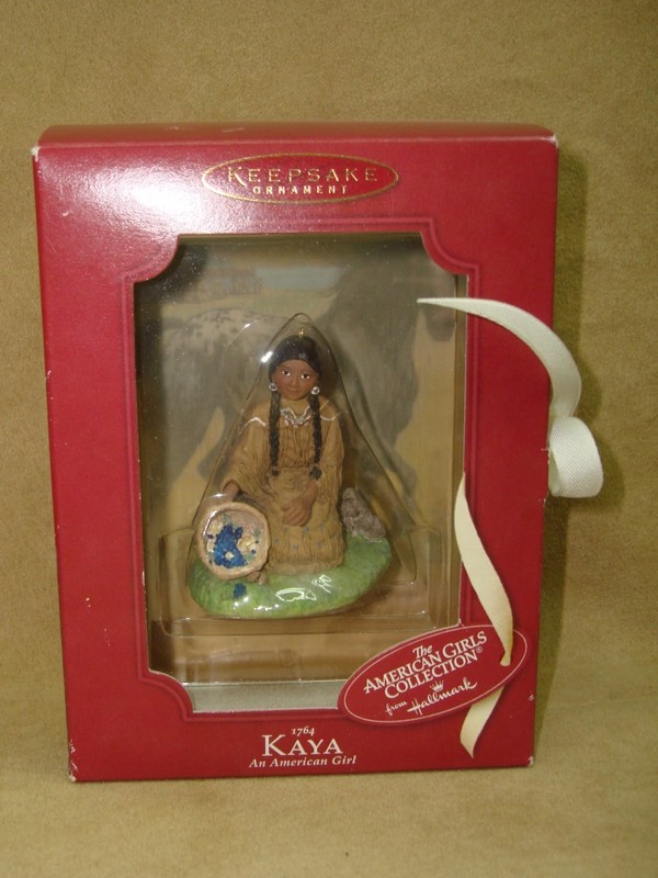 2002 Hallmark Kaya American Girl Ornament - NRFB
