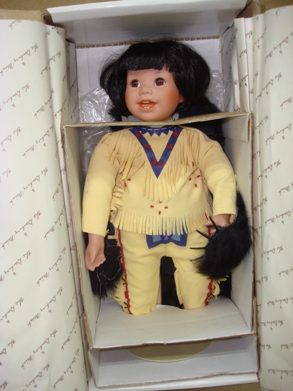 Vintage 1994 Danbury Mint Little Bear Dancer doll by Elke Hutchens in original box