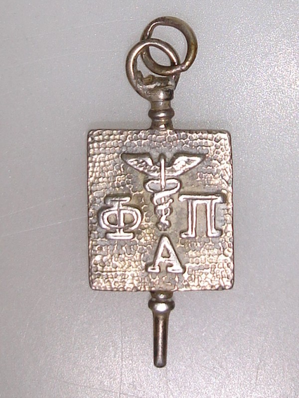 Vintage 1935 Psi Omega Pi key, Iota Chapter Scribe, Harry Cooper