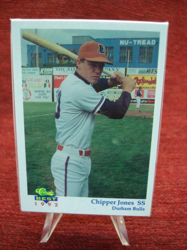 Sealed 1992 Classic Best Durham Bulls team set with Chipper Jones rookie card