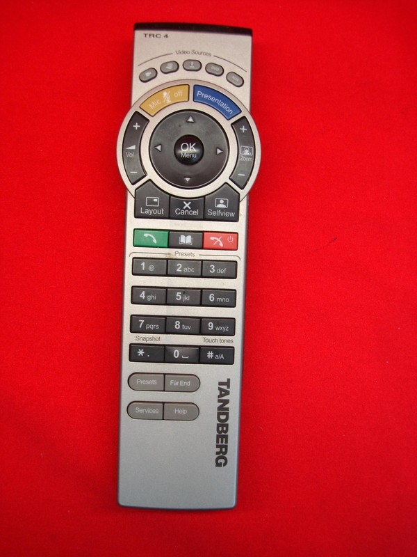TANDBERG TRC-4 Video Conferencing Remote