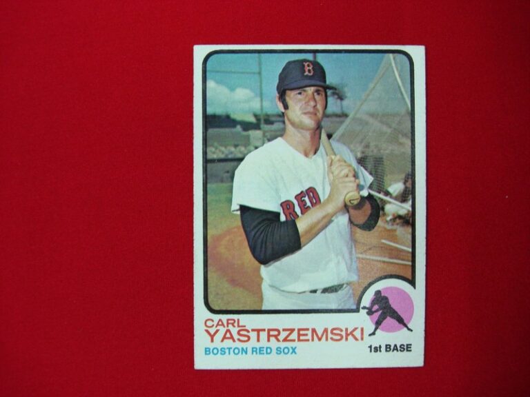 1973 Topps Carl Yastrzemski Boston Red Sox #245 Baseball Card