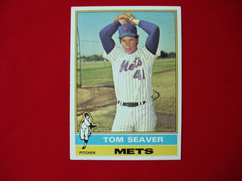 1976 Topps Tom Seaver #600 New York Mets Baseball Card