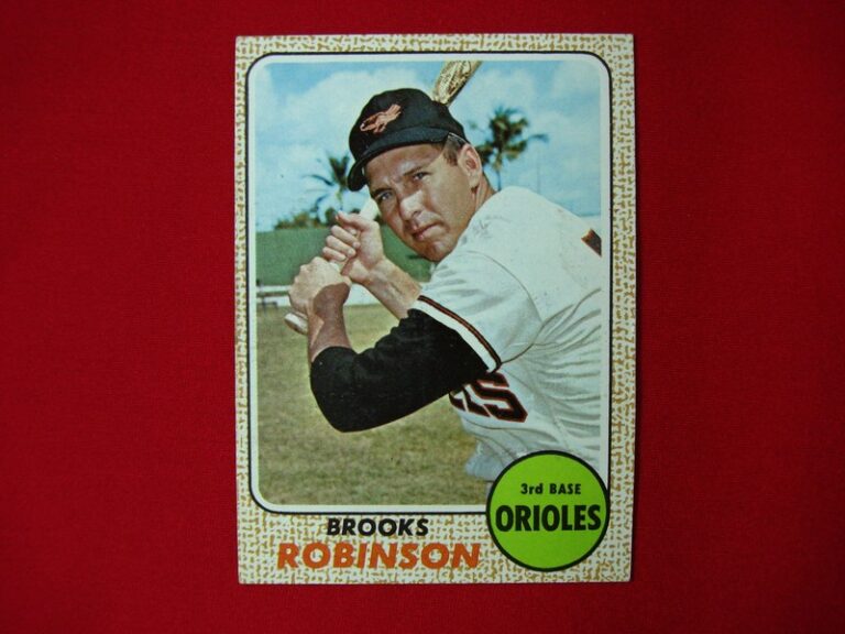 1968 Topps Brooks Robinson Baltimore Orioles #20 Baseball Card