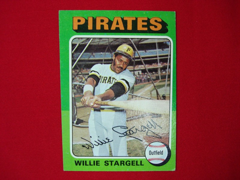 1975 Topps Willie Stargell Pittsburgh Pirates #100 Baseball Card
