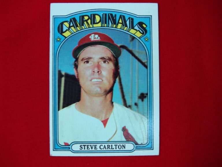 1972 Topps Steve Carlton St. Louis Cardinals baseball card #420