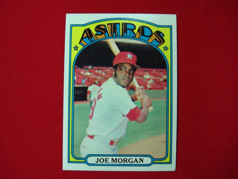 1972 Topps Joe Morgan Houston Astros Baseball Card #132