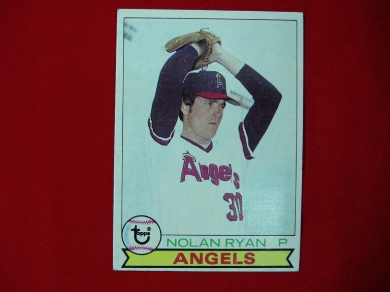 1979 Topps Nolan Ryan California Angels baseball card #115