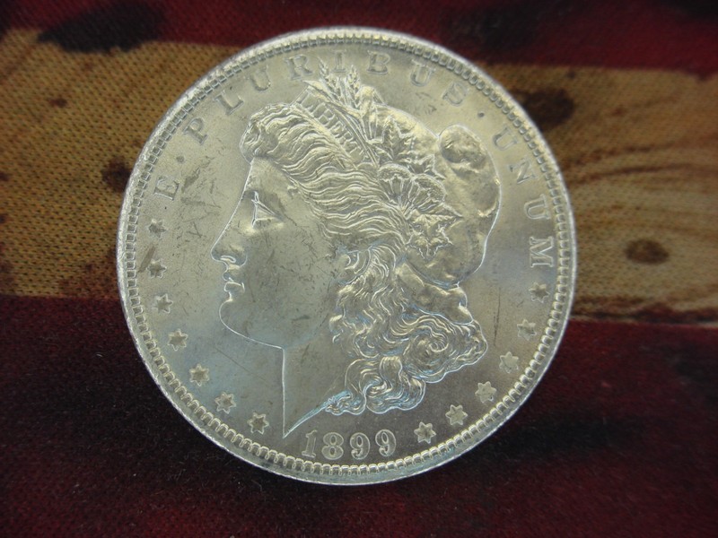 1899-O Morgan Dollar in uncleaned original patina