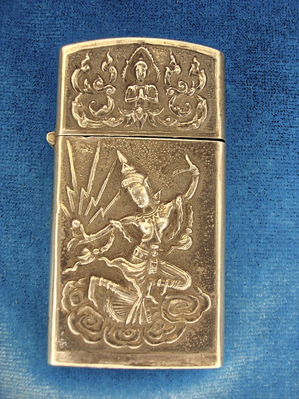 Vintage Siam Sterling Silver Meckala Lighter