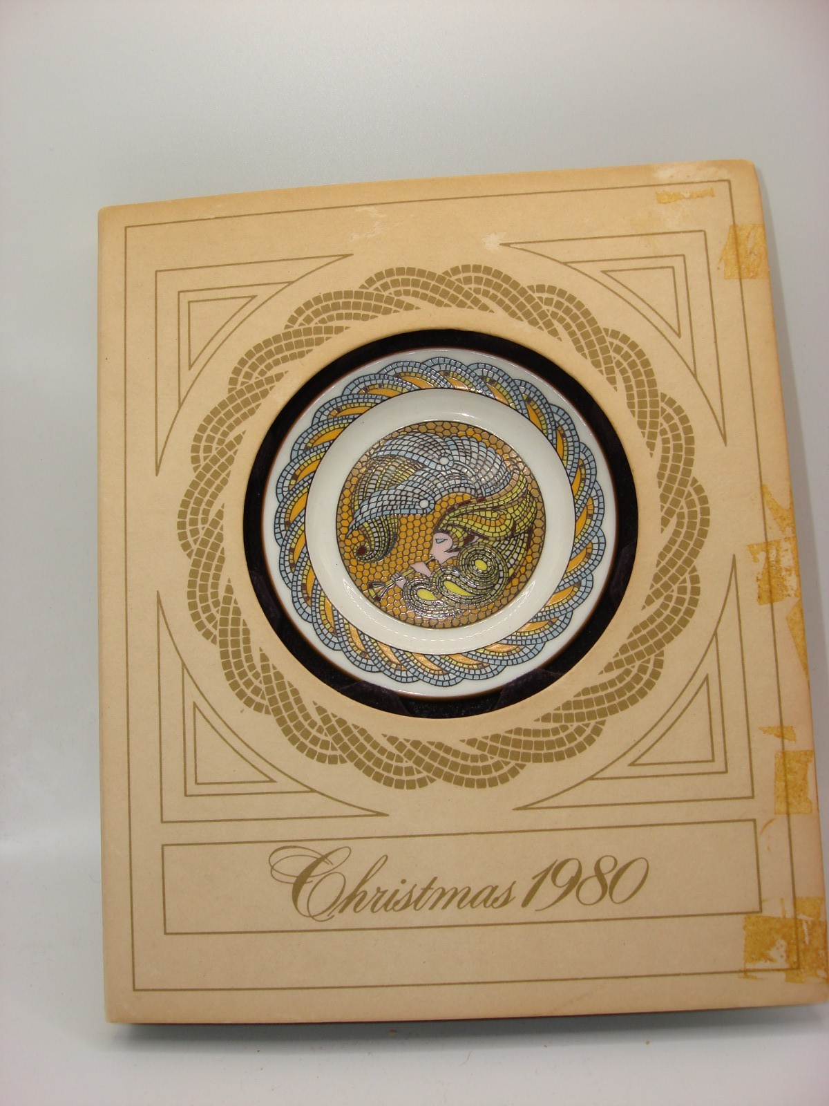Vintage 1980 Franklin Mint Maureen Jensen Christmas Plate