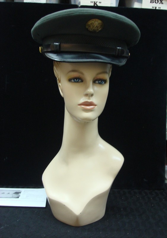 Vintage US Army Crusher Hat, size 7 1/8, Vietnam Era