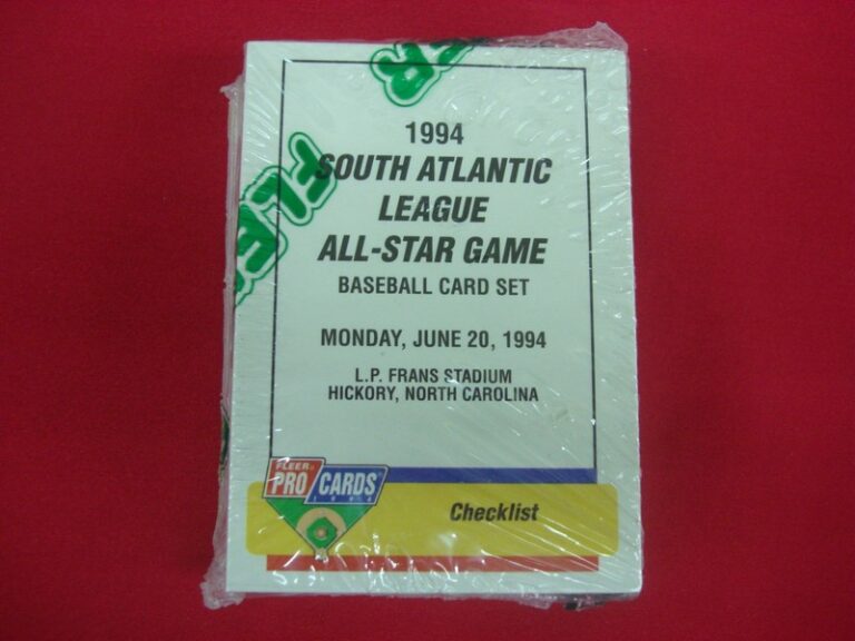 1994 Fleer ProCards South Atlantic League All-Star Game Set