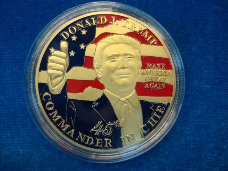Donald Trump 45th President Commemorative Medallion