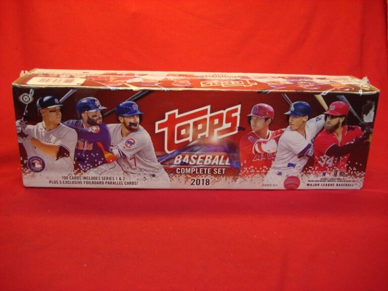 2018 Topps Hobby complete set factory sealed with Shohei Ohtani rookie card