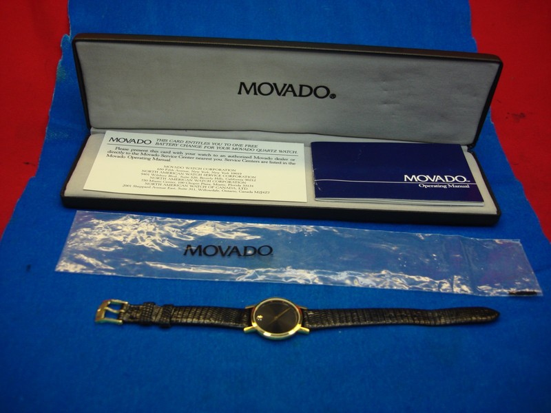 Pre-owned Movado Museum ladies wristwatch in excellent condition